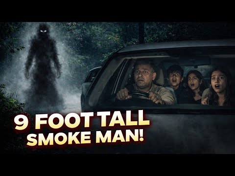 GHOST ! 9 Ft Shadow Crossed Our Car in Jungle ! Real Ghost Encounter in Jungle ! Horror Experience