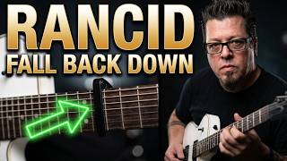 RANCID - FALL BACK DOWN - Guitar Lesson by Mike Gross