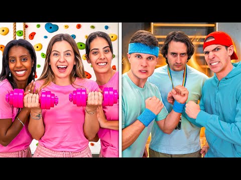 AMICI vs NEMICI IN PALESTRA!😇😡