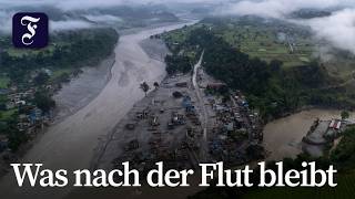Grenzanlage im Himalaya verschwunden