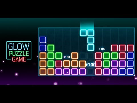 Glow Puzzle Block - Classic Pu Video