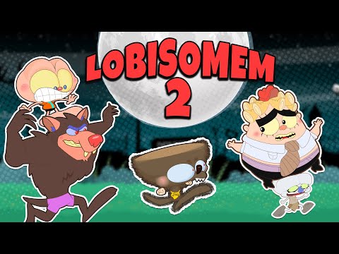 Mongo e Drongo e o LOBISOMEM COM LOBISDRONGO em Desenho Animado de Halloween