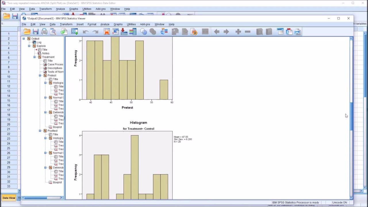 Split-Plot ANOVA (Mixed-Design Two-Way Repeated Measures ANOVA) in SPSS