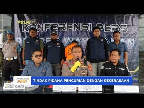 POLRES WAY KANAN TANGKAP PELAKU CURAS TRUK YANG MELINTASI JALINSUM