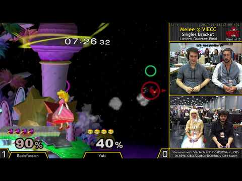 Melee@VIECC 2017 Amateur Bracket LQF Satisfaction vs Yuki
