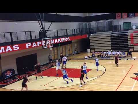 Grant (Blue) defeats Camas (Red), 47-41 - Adidas Presidents' Day Tournament of Champions