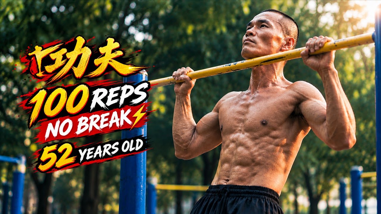 100 Reps at 52 ⚡ | 50 Pull-Ups + 50 Fist Push-Ups