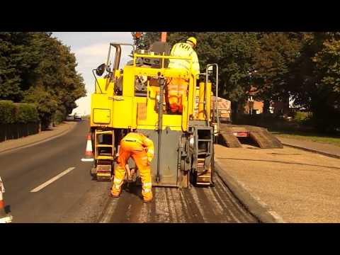  Road planing near Cantley Sugar Beet Factory 3