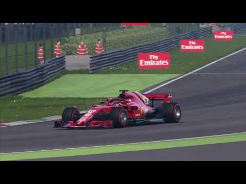 F1 2018 - Ferrari SF71H at Monza