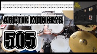 Arctic Monkeys - 505 - Drum Cover With SHEET MUSIC