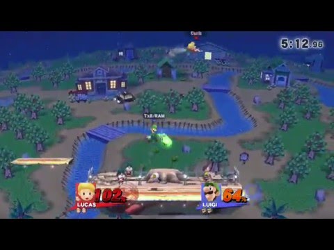 Laf. Sm4sh @ SnB 8 - Curlz (Lucas) vs. Ramsaur (Luigi)
