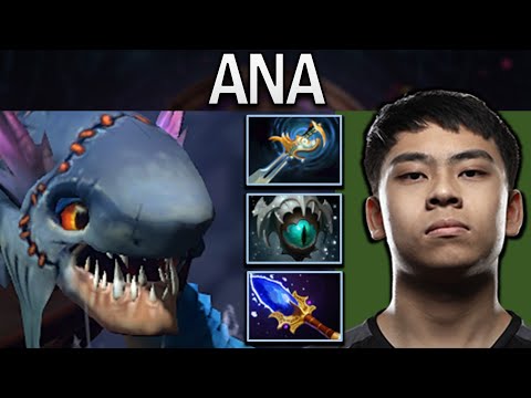 Slark Dota 2 Gameplay Ana with Echo Saber - Skadi