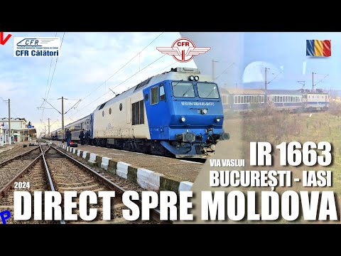 Bucuresti - Iasi CFR IR 1663 | Calatorie si prezentare tren din Capitala in Moldova