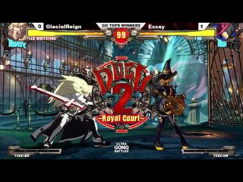 UGB - GGXrdR2 - Top 8 - GlacialReign (Leo) vs. Essay (I-No)