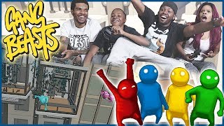EPIC EXPLODING MOVIE SCENE! - Gang Beasts Gameplay
