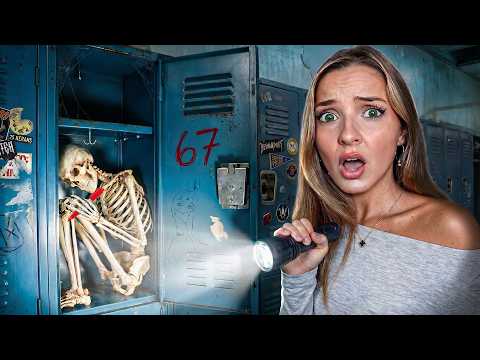 I Explored an Abandoned School at 3AM for 24 Hours | Alexa Rivera