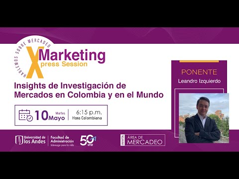 Insights de Investigación de Mercados en Colombia y en el Mundo.