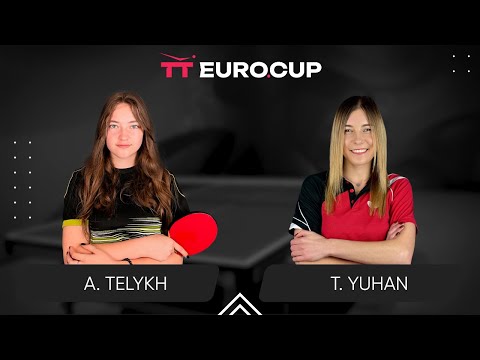 12:50 Anastasiia Telykh - Tetiana Yuhan 30.06.2024 TT Euro.Cup Women Ukraine Star. TABLE 3