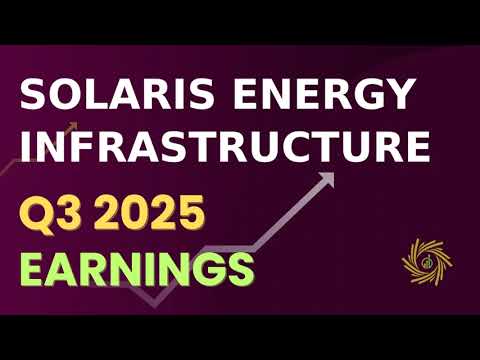 Solaris Energy Infrastructure, Inc  SEI Q3 2025 Earnings Call