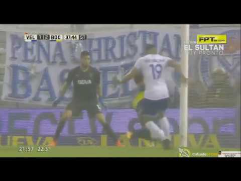 Gol de Maximiliano Romero  - Velez Sarsfield 1 x 2 Boca Juniors - Fecha 19 - Liga Argentina