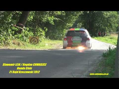 Sławomir LEJA / Bogdan CHWASZCZ - Honda Civic - 21 Rajd Rzeszowski 2012