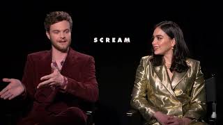 SCREAM Video Interview: Melissa Barrera & Jack Quaid Compare Filming 'Scream' to Playing 'Among Us'! video