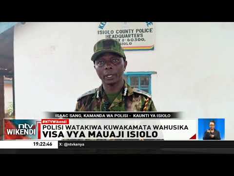 Visa vya mauaji vyaongezeka Isiolo