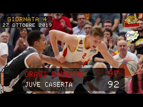 Highlights: OraSì Ravenna-SC JuveCaserta 97-92
