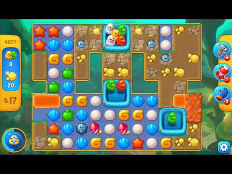 Fishdom 2021 - Level 4877   #Playrix #Fishdom #gaming