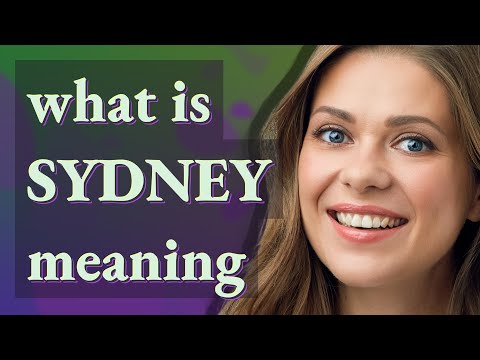 Sydney Meaning