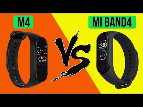 ФИТНЕС БРАСЛЕТ M4 VS MI BAND 4 - СРАВНЕНИЕ, ОБЗОР - АЛИЭКСПРЕСС