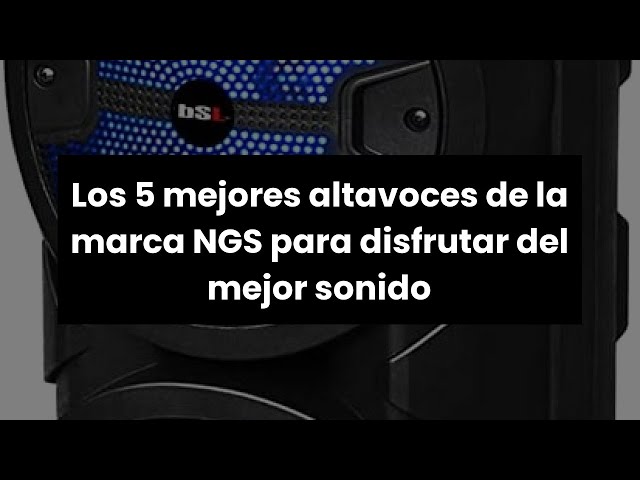 Vídeo relacionado con NGS Wild Space 3 - Altavoz Portátil, Compatible con tecnología Bluetooth, True Wireless Stereo, Subwoofer + Doble Tweeter, Micro SD/USB/AUX IN, Ruedas, Color Negro