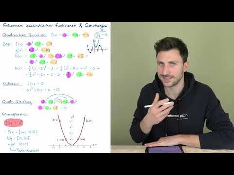Erkennen quadratischer Funktionen & Gleichungen