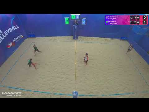 09:20 I. Romanenko / I. Skrynnik - M. Kyselov / V. Shapoval 27.09.2022 | Winners Beach Volleyball