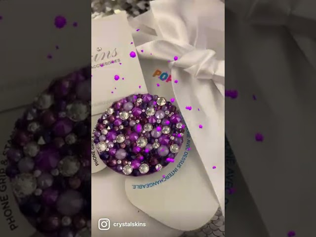 Vídeo relacionado con Purple Proud Cat Mom Heart Paw Prints Estética Lindo PopSockets PopGrip Adhesivo