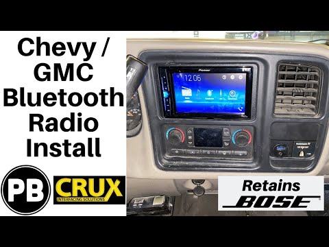 1995 - 2006 Chevy / GMC Radio Install