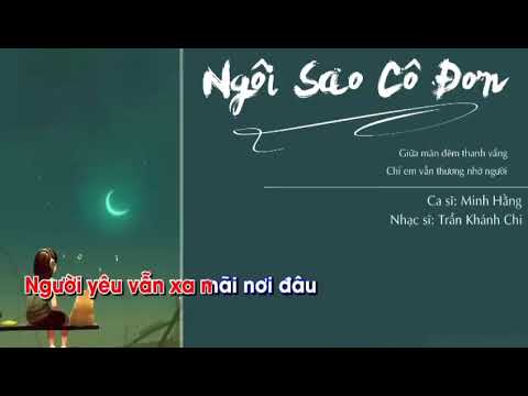 Ngôi sao cô đơn - Minh Hằng - Beat Tone nam  - STUDIO BEAT