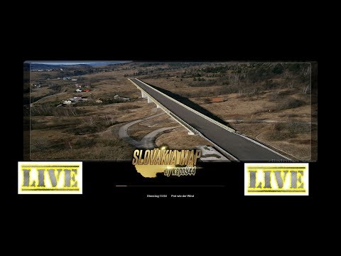 (ETS2 v 1.32) #SLOVAKIA MAP Live