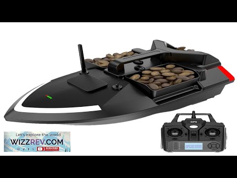 Flytec V020 RTR 2.4G 4CH GPS Fishing Bait RC Boat 500m Distance Review