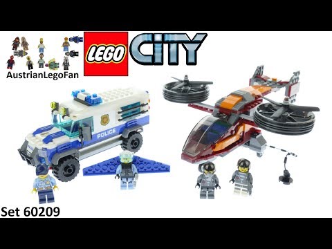 Vidéo LEGO City 60209 : La police et le vol de diamant