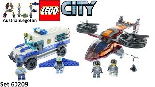 Lego City 60209 Sky Police Diamond Heist - Lego Speed Build Review by AustrianLegoFan