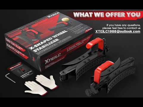 XTEILC® RV Wheel Chocks-X Chocks 2 Set