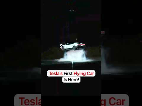 The New Tesla Car Can Fly! 😳