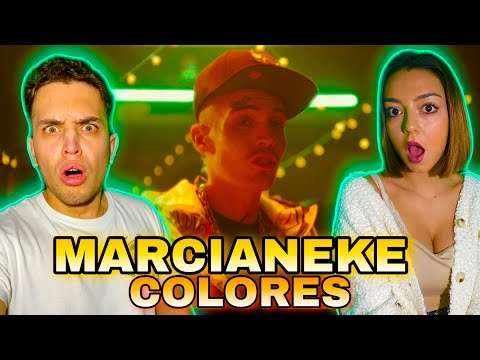 (REACCIÓN con mi PRIMA) Marcianeke - COLORES (VIDEO OFICIAL)