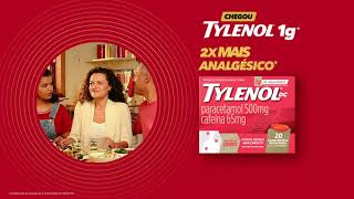 Chegou TYLENOL® 1g – Dor Muscular