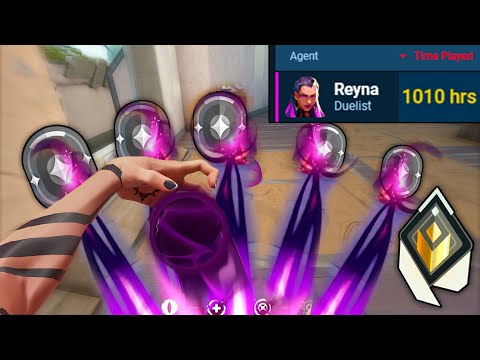 1000+ Hours of Reyna VS 5 Irons - (Insane Radiant)