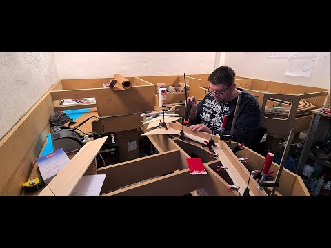 Teil 31 Modelleisenbahn Spur N Trassenbau Gleiswendel Segmentanlage 1:160 MoBa Doku aus Dortmund 4K