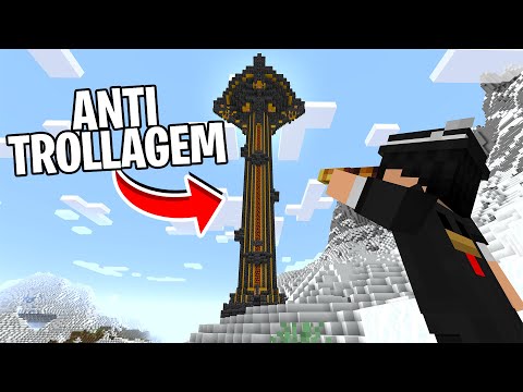 TORRE ANTI-TROLLAGEM NO MINECRAFT  - Irmandade Ep 03