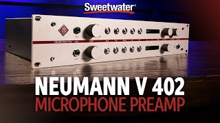 Video thumbnail for Neumann V 402 Microphone Preamp Demo by Sweetwater