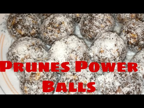 Healthy Power Prune Balls I Healthy Snack I SHER SHARES